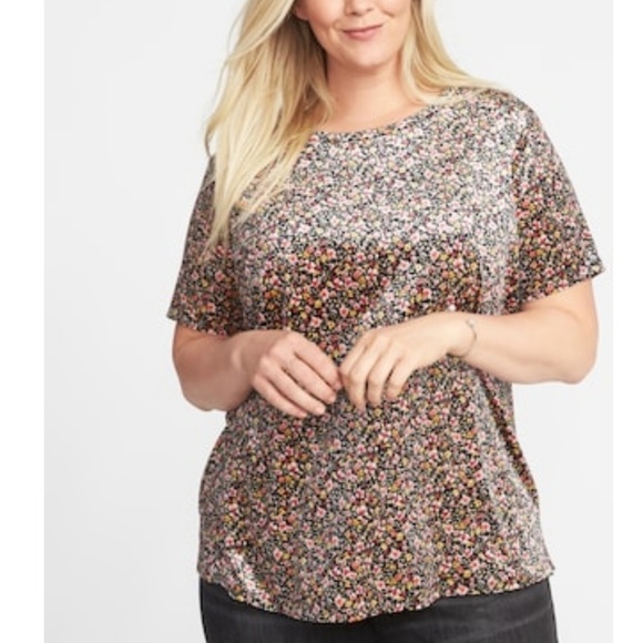 NWT Velvet Floral Top
Old navy yellow pink black - Picture 6 of 8